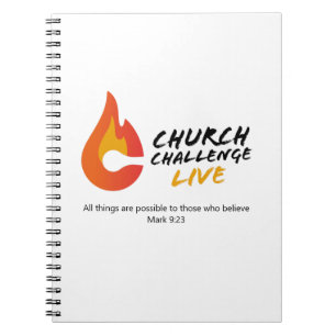 Carnet Church Challenge TOUTES LES CHOSES SONT POSSIBLES