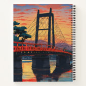Carnet Chute au pont Ryogoku (Dos)
