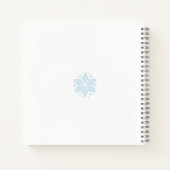 Carnet Chute de neige (Dos)