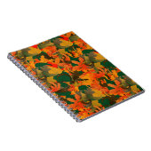 Carnet Chute du Motif Feuille pour l'automne (Côté Droit)