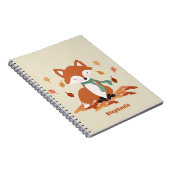 Carnet Chute Fox Woodland Anniversaire (Côté Droit)