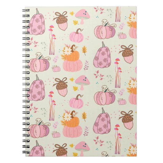 Carnet Chute rose (Devant)