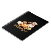 Carnet Chute Y’all Chien Leopard Citrouille Automne Creat (Côté gauche)