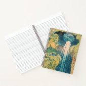 Carnet Chutes d'Amida d'Hokusai Japon Cascade (Intérieur)