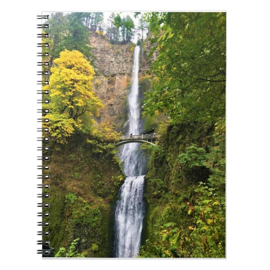 Carnet Chutes de Multnomah, gorge du Columbia, Oregon (Devant)