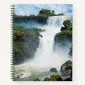 Carnet Chutes d'Iguazu entourées de jungle (Devant)