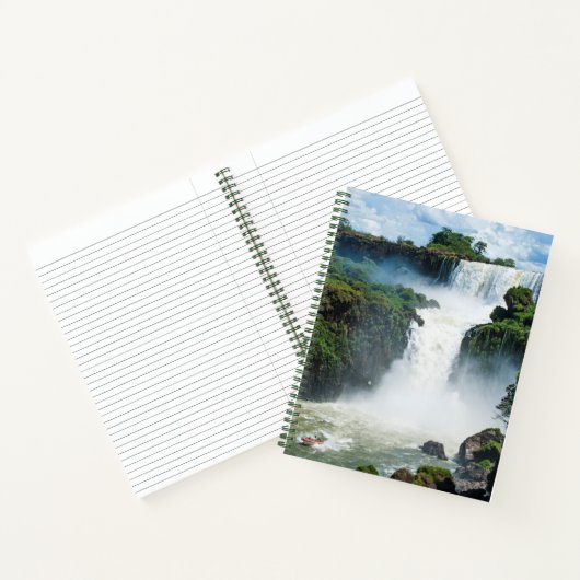 Carnet Chutes d'Iguazu entourées de jungle (Intérieur)