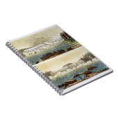 Carnet Chutes du Niagara, 1818 (gravure de couleur) (Côté Droit)