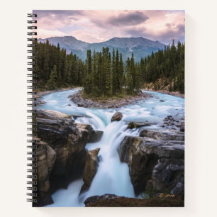 Carnet Chutes Sunwapta Parc national Jasper