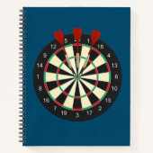 Carnet Cible de fléchettes Bulls Eye (Devant)