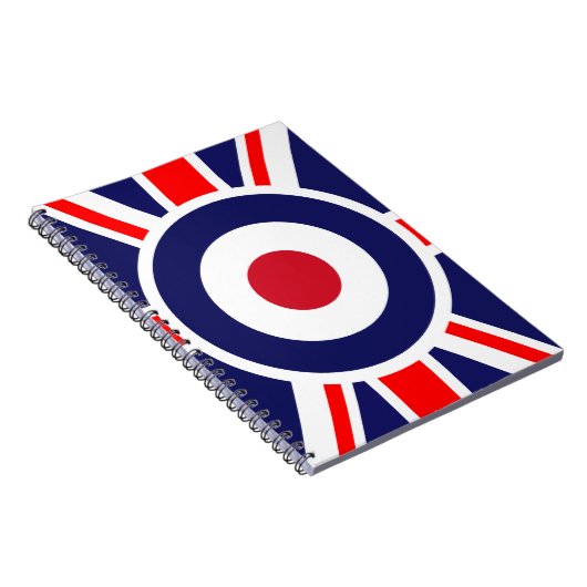 Carnet Cible Union Jack Mods Angleterre (Côté Droit)