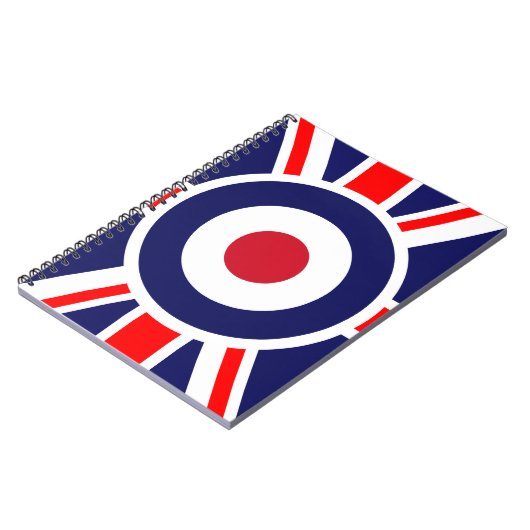 Carnet Cible Union Jack Mods Angleterre (Côté gauche)