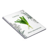 Carnet Ciboulette — Allium schoenoprasum (Côté Droit)