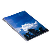 Carnet Ciel bleu clair avec des nuages (Côté Droit)