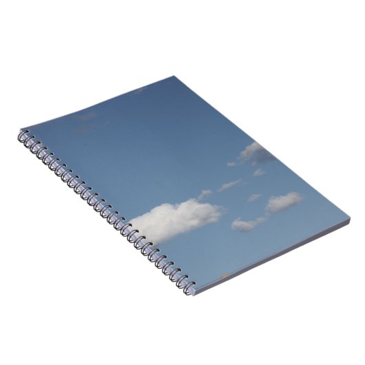 Carnet Ciel bleu nuages (Côté Droit)