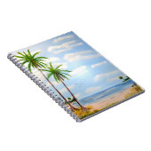 Carnet Ciel bleu tropical (Côté Droit)
