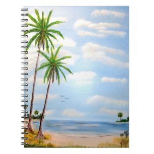 Carnet Ciel bleu tropical