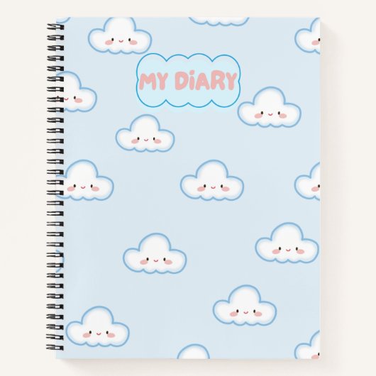 Carnet Ciel Cloué (Devant)