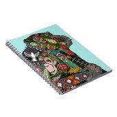 Carnet ciel d'amour de chimpanzé (Côté Droit)