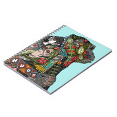 Carnet ciel d'amour de chimpanzé (Côté gauche)