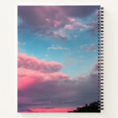 Carnet Ciel de couleur pastel (Dos)