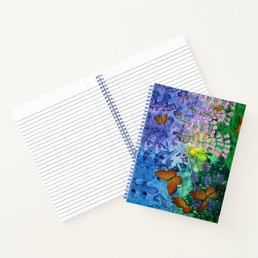Carnet Ciel de monarque 8,5 x 11 (Intérieur)