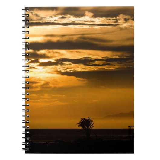 Carnet Ciel doré (Devant)