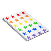 Carnet Ciel étoilé arc-en-ciel (Côté Droit)