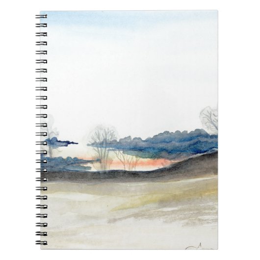 Carnet Ciel orageux (Devant)