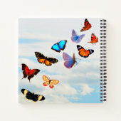 Carnet Ciel papillon (Dos)