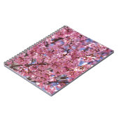 Carnet Ciel Rose de Cerisier Sakura (Côté gauche)