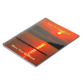 Carnet Ciel Rouge Le Matin (Côté gauche)