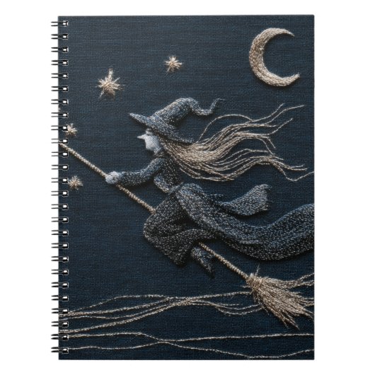 Carnet Ciel Silver Witch Lune (Devant)