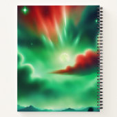 Carnet ciel vert (Dos)