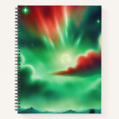 Carnet ciel vert (Devant)