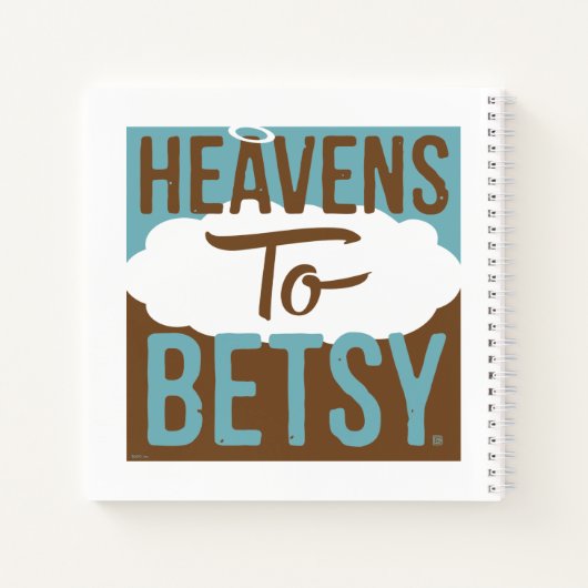 Carnet Cieux à Betsy (Dos)