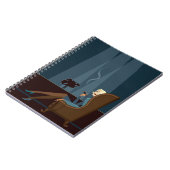 Carnet Cigare de tabagisme de femme d'affaires (Côté gauche)