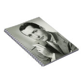 Carnet Cigare de tabagisme d'homme d'affaires (Côté Droit)