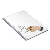 Carnet Cigarette à la main anti-Valentin (Côté Droit)