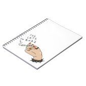 Carnet Cigarette à la main anti-Valentin (Côté gauche)