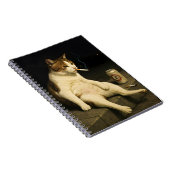 Carnet Cigarette Kitten Funny Smoking Cat Gen Z Meme (Côté Droit)