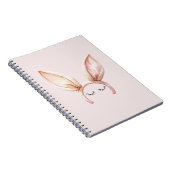 Carnet Cils Oreilles de Lapin Rose (Côté Droit)