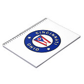 Carnet Cincinnati Ohio (Côté gauche)