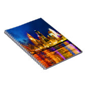 Carnet Cincinnati Ohio Skyline la nuit (Côté Droit)