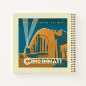 Carnet Cincinnati, Ohio | Terminal Union historique (Dos)