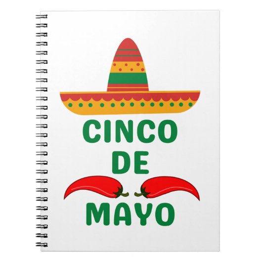 Carnet Cinco De Mayo (Devant)