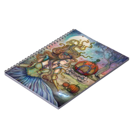 Carnet Cinderella Fantasy Art by Molly Harrison (Côté gauche)