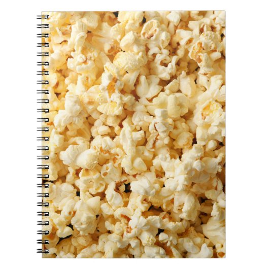 Carnet Cinéma Popcorn Arrière - plan complet. (Devant)