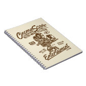 Carnet Cinema Scope Classic Retro Hollywood Camera Motion (Côté Droit)