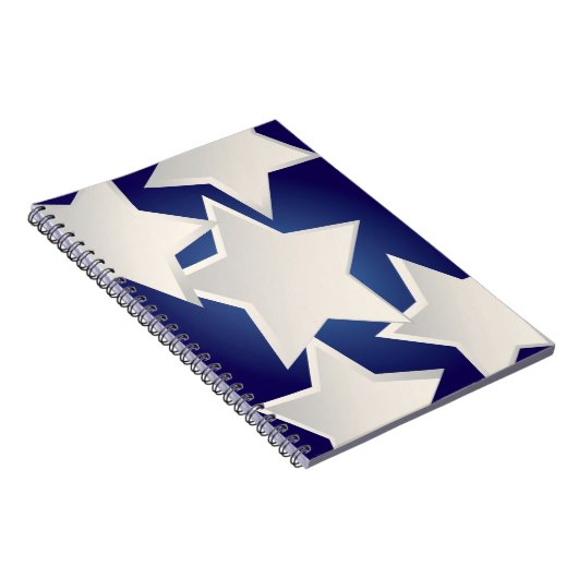 Carnet Cinq étoiles blanches (Côté Droit)